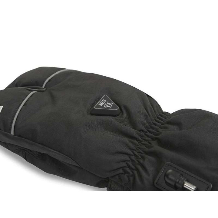 Gants moto chauffants 3 doigts KEIS G301
