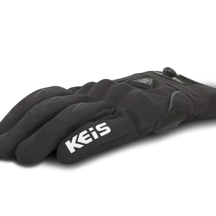 Gants moto chauffants KEIS G701S SHORT
