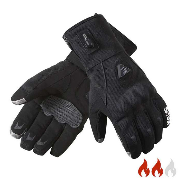 Gants moto chauffants KEIS G701S SHORT