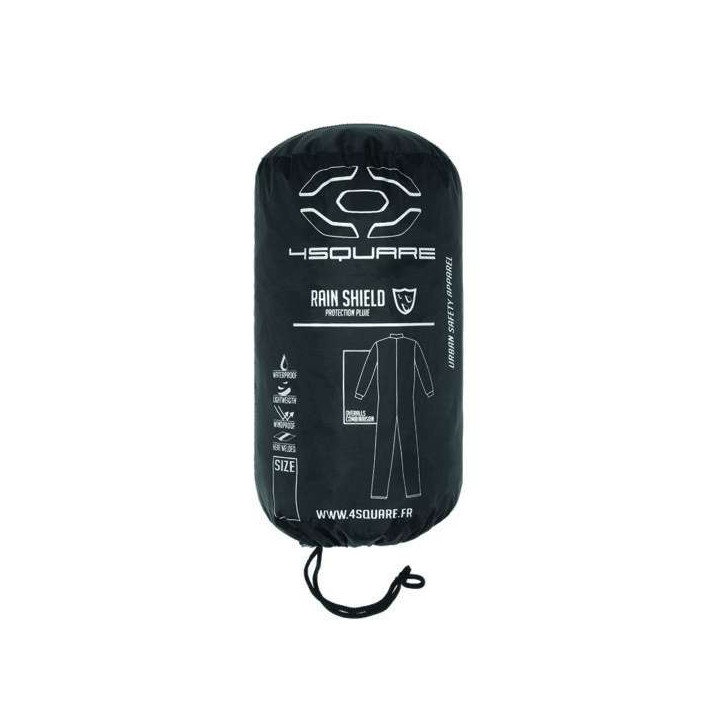 Combinaison de pluie 4SQUARE LOW Noir