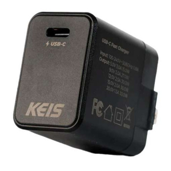 Chargeur rapide 30W pour batterie Keis 5000 mAh