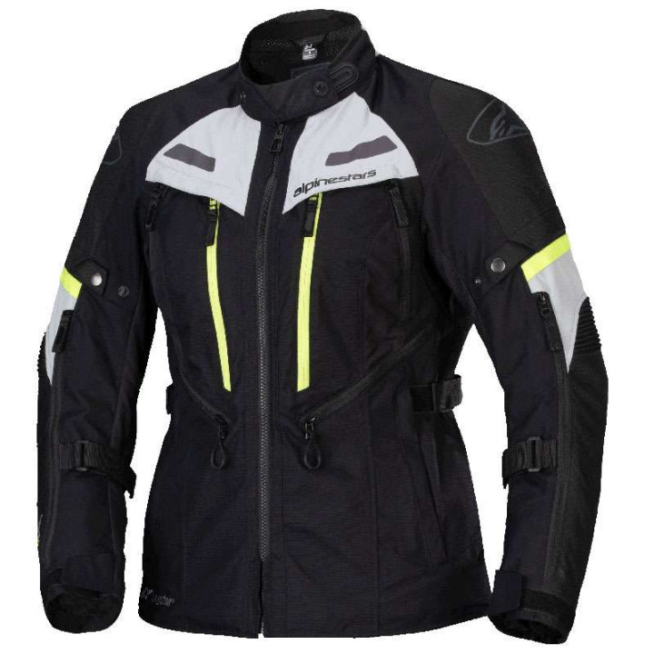 Veste femme Alpinestars STELLA BOGOTA PRO DRYSTAR Noir/Jaune Veste femme Alpinestars STELLA BOGOTA PRO DRYSTAR Noir/Jaune