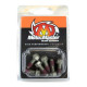 Set of 6 Moto Master brake disc screws 012003 (Hex M6X16)