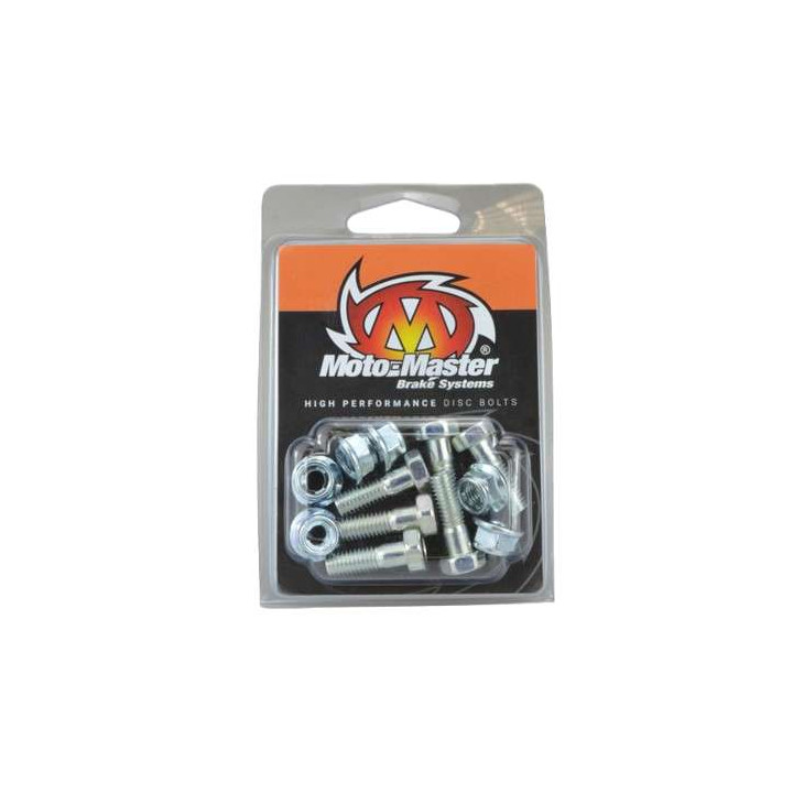 Kit 6 vis disque de frein Moto Master 012005 (Hex M6X19)