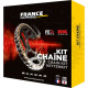 Reinforced motorcycle chain kit RK 525 FEX Yamaha 700