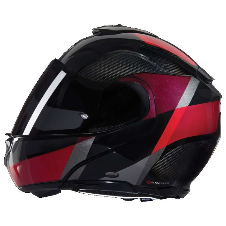 Modular motorcycle helmet Nolan X-1005 ULTRA SPORTIVO Carbonio/Rosso Modular motorcycle helmet Nolan X-1005 ULTRA SPORTIVO Carbonio/Rosso