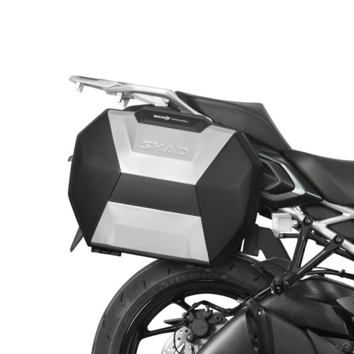 Shad SH38X ALU suitcase kit + 3P brackets (S0GS14IF) Suzuki GSX-S1000GX Shad SH38X ALU suitcase kit + 3P brackets (S0GS14IF) Suzuki GSX-S1000GX