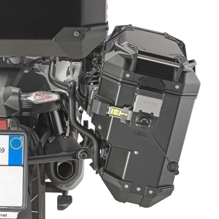 Givi TREKKER OUTBACK EVO SMART 33L BLACK LINE right-hand suitcase