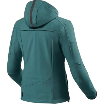 Women's motorcycle jacket Rev'it AFTERBURN H2O LADIES GREEN