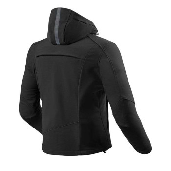 Rev'it AFTERBURN H2O BLACK motorcycle jacket