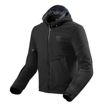 Rev'it AFTERBURN H2O BLACK motorcycle jacket