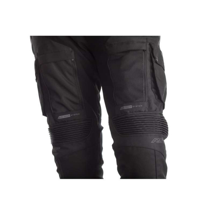 Pantalon moto RST ADVENTURE X BLACK/BLACK