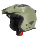 Casque moto jet Acerbis ARIA 22.06 VERT ARMEE