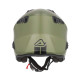 Casque moto jet Acerbis ARIA 22.06 VERT ARMEE