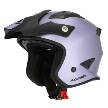Casque moto jet Acerbis ARIA 22.06 METALLIC VIOLET