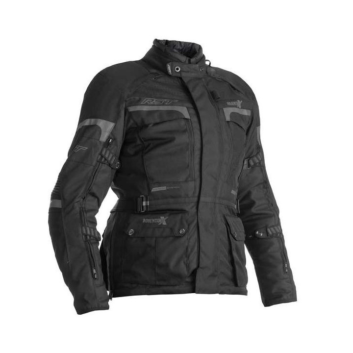 Veste moto femme RST ADVENTURE X BLACK/BLACK