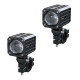 ECOBENE 2x30w LED motorcycle auxiliary lights (PLA8001)