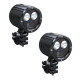 ECOBENE 2x30w LED motorcycle auxiliary lights (PLA8003)