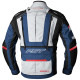 Veste moto femme RST ADVENTURE X SILVER/BLUE/RED