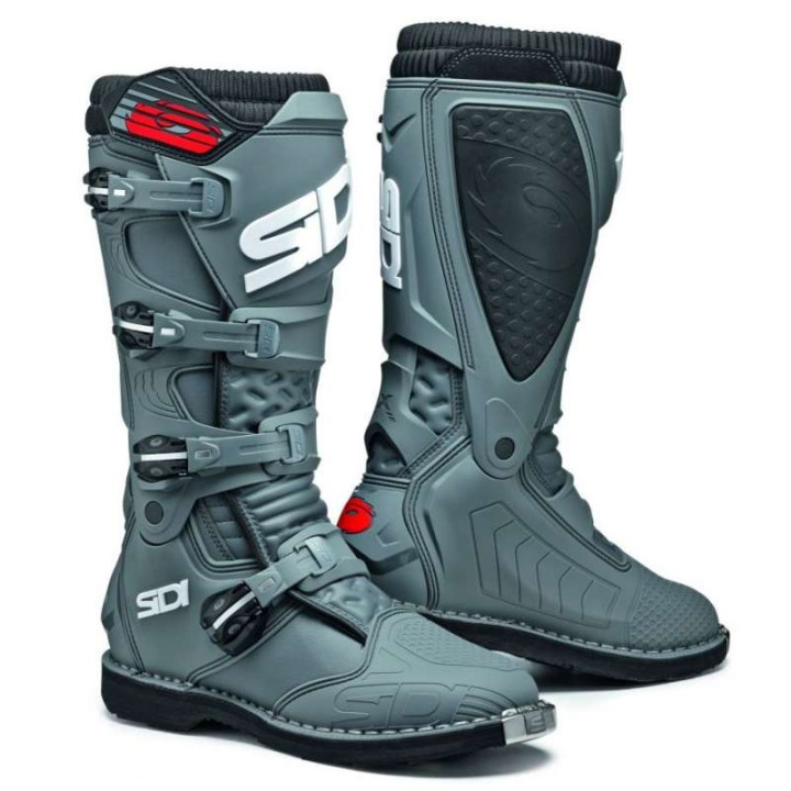 Bottes moto cross Sidi X POWER GRIS