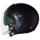 Casque moto jet Nolan N21 VISOR CLASSICO Noir mat