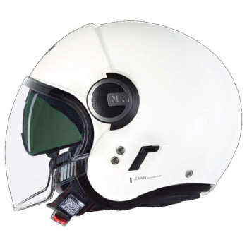 Casque moto jet Nolan N21 VISOR CLASSICO Blanc