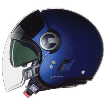 Nolan N21 VISOR VERNICIATURA SPECIALE Blu/Nero jet motorcycle helmet