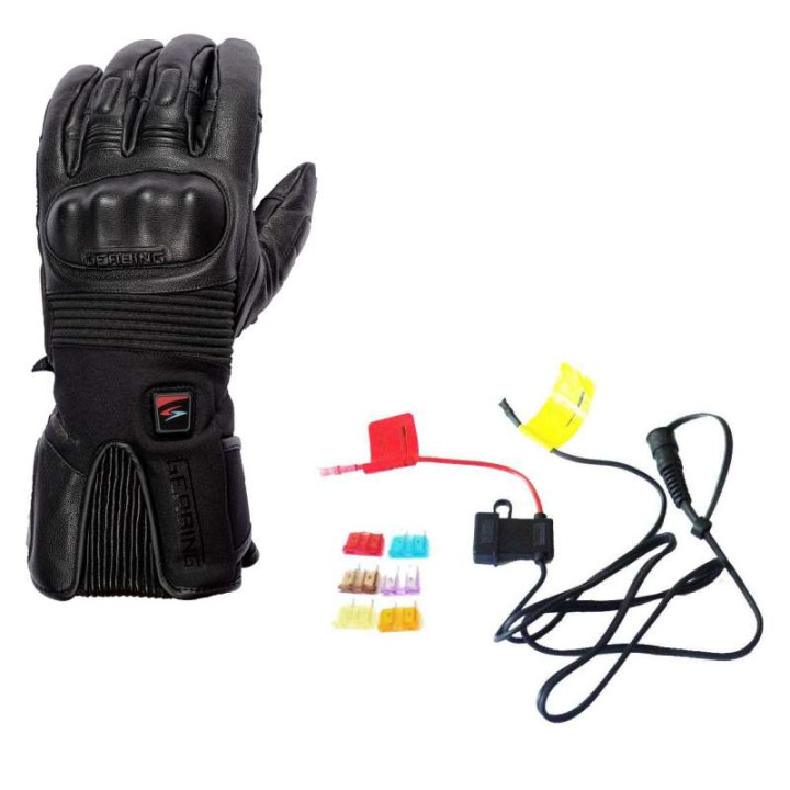 Gants moto chauffants Gerbing XTREME COSMO + Pack Fil 12 Volts