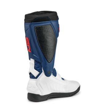 Bottes moto cross Sidi X POWER SC BLANC/NAVY/ROUGE