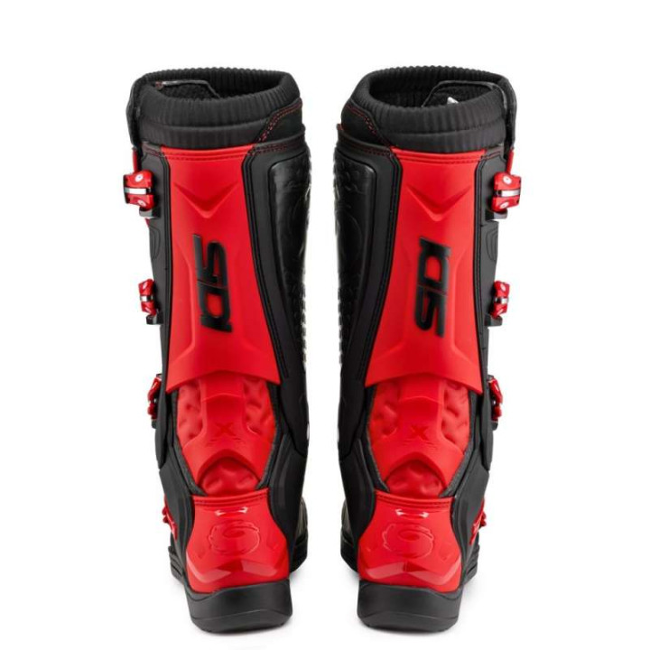 Bottes moto cross Sidi X POWER SC NOIR/ROUGE