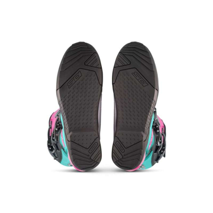 Bottes moto cross Sidi X POWER SC MINT/NOIR/ROSE