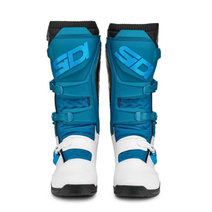 Sidi X POWER SC LEI women's motocross boots WHITE/PETROLE/LIGHT BLUE