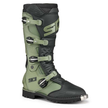 Bottes moto cross Sidi X POWER ENDURO ARMY/NOIR