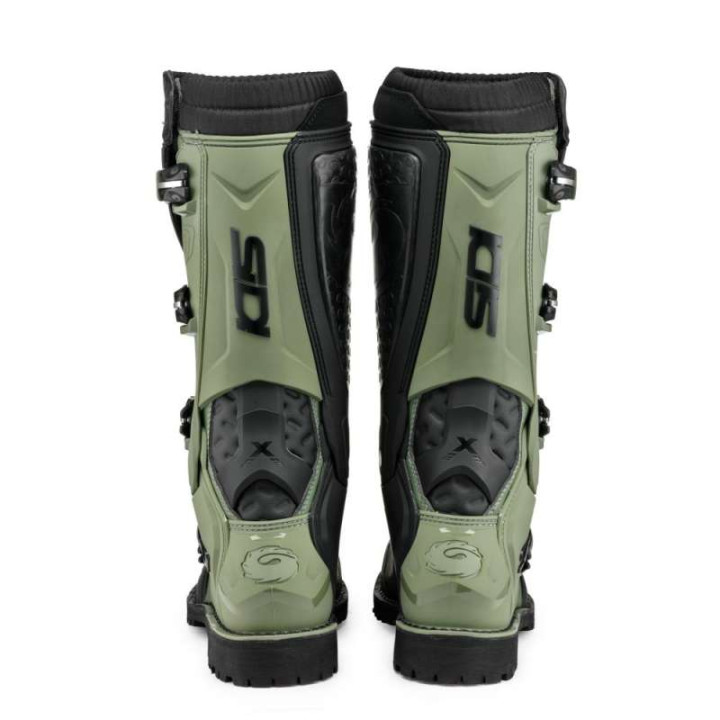 Bottes moto cross Sidi X POWER ENDURO ARMY/NOIR