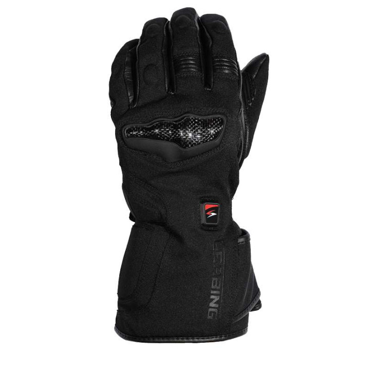 Gants moto chauffants Gerbing XTREME DEFENDER TEX + Kit 2 batteries/chargeur Gerbing 7V 2600 mAh