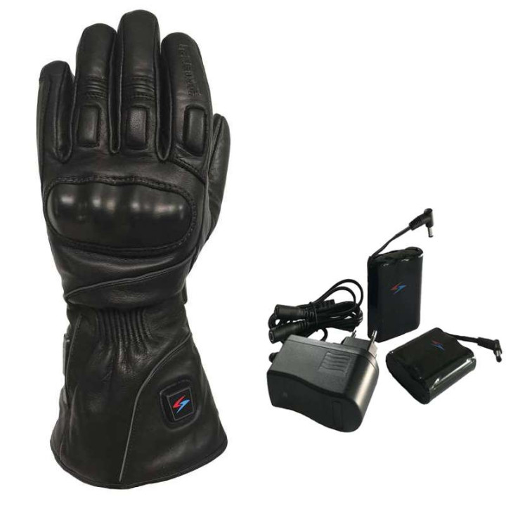 Gants moto chauffants Gerbing XTREME XR EVO + Kit 2 batteries/chargeur Gerbing 12V 2500 mAh