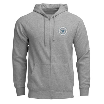 Sweat Thor BADGE ZIP-UP Heather Gray