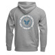 Sweat Thor BADGE ZIP-UP Heather Gray