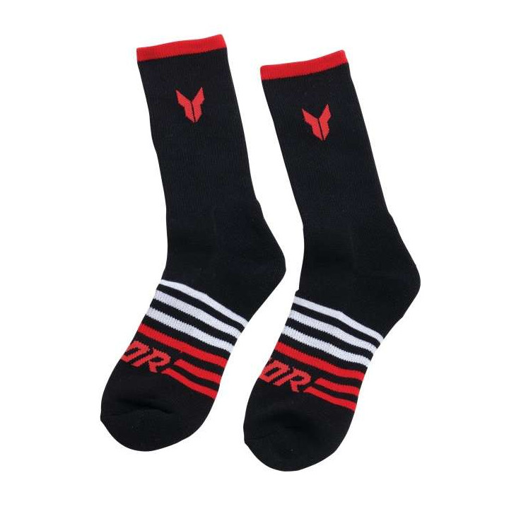 Thor ICONIC Black motorcycle socks