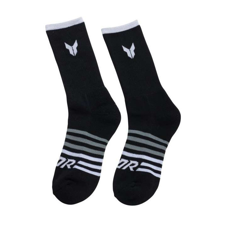 Thor ICONIC Black motorcycle socks