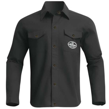 Chemise Thor HALLMAN OVER Black