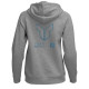 Sweat Crop Femme Thor TRAX Heather Gray Sweat Crop Femme Thor TRAX Heather Gray