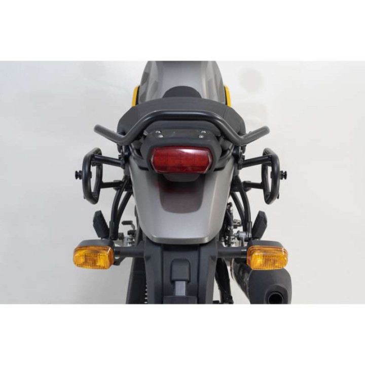 Sacoches cavalières SW-Motech LEGEND GEAR LC1/LC2 + écarteurs SLC Royal Enfield Scram 411