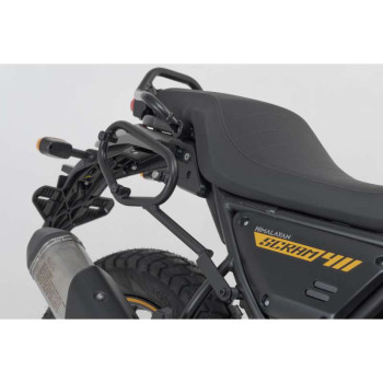 Sacoches cavalières SW-Motech LEGEND GEAR LC1/LC2 Black Edition + écarteurs SLC Royal Enfield Scram 411