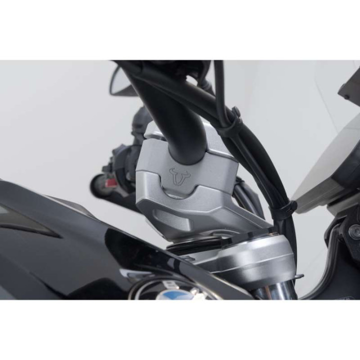 Rehausseur guidon SW-Motech +30mm BMW R1300GS