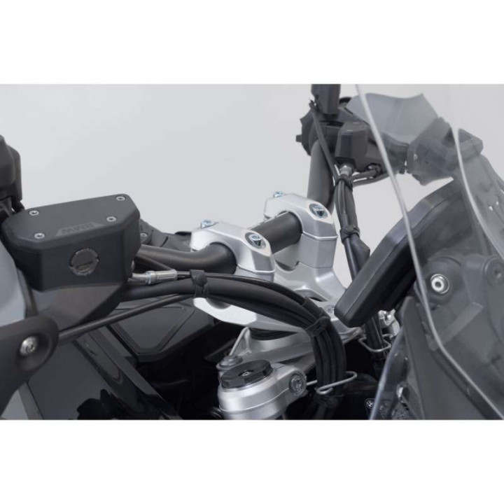 Rehausseur guidon SW-Motech +30mm BMW R1300GS