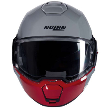 Casque moto modulable Nolan N120-1 GRAFO Grigio/Bianco/Rosso