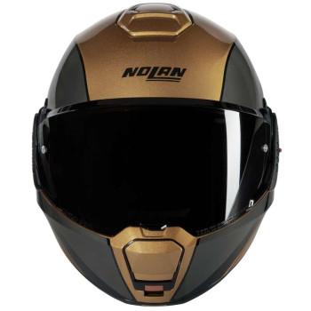 Casque moto modulable Nolan N120-1 VERNICIATURA SPECIALE Sabbia/Grigio