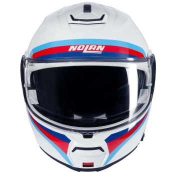 Casque moto modulable Nolan N100-6 ASSOLUTO Bianco/Blu/Rosso