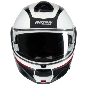 Casque moto modulable Nolan N100-6 INCOGNITO Bianco/Rosso/Nero
